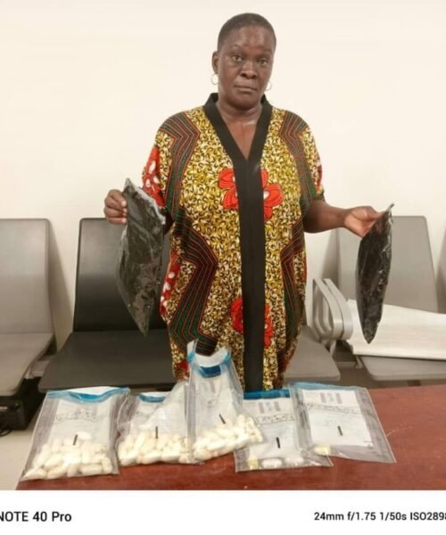 NDLEA Arrests Iran-Bound Woman  With Cocaine In Private Part