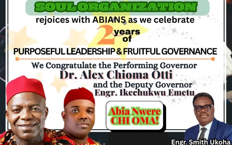Soul Organization  Rejoice With Abians As They Celebrate 2 Years Of Purposeful & Fruitful Governance