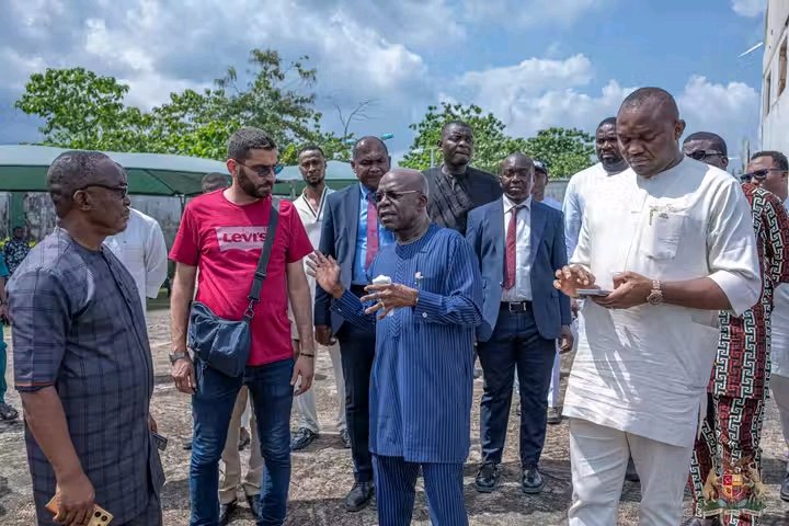 Governor Otti Inspects Ongoing Construction Of New Governor's Office, Residence, Expansion Of Tower To Onuimo Road 3 1749361394880