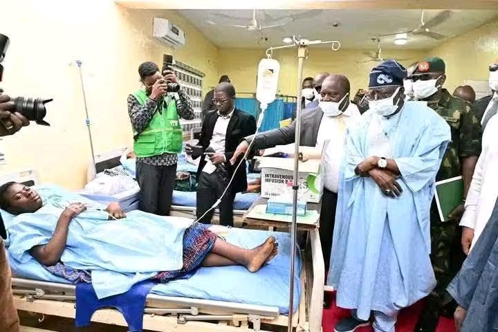 Benue Killings: Tinubu Visits Injured Victims At Teaching Hospital 6 1750262686074