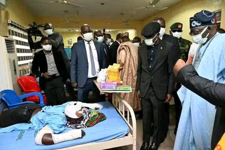 Benue Killings: Tinubu Visits Injured Victims At Teaching Hospital 3 1750262714192