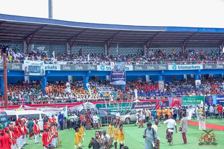 Glamour, Razmatazz As Abiriba Community Hosts Governor Alex Chioma Otti OFR In A Grand Reception Ceremony In Enyimba Township Stadium Aba 3 FB IMG 1749758990424
