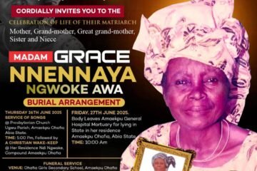 All Roads Lead To Amaekpu Ohafia As Chief Igu Ngwoke Buries Mum, Late Madam Grace Nnennaya Ngwoke Awa On 26th And 27th June, 2025