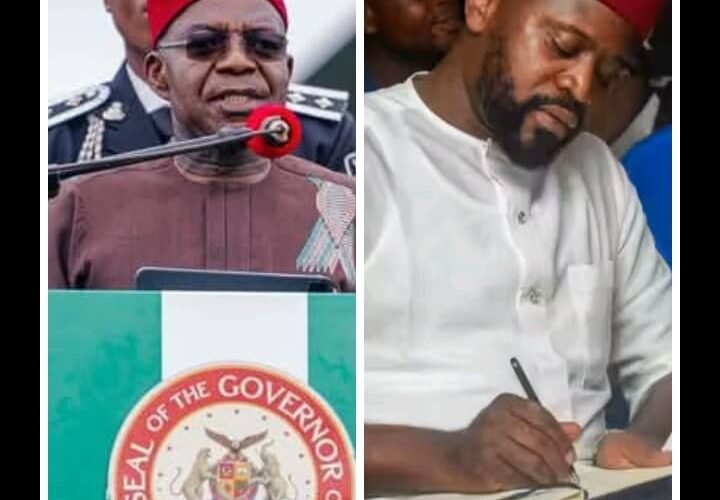 Ikenna Ukwa Sends 2nd Anniversary Celebration Message To Governor Alex Chioma Otti OFR