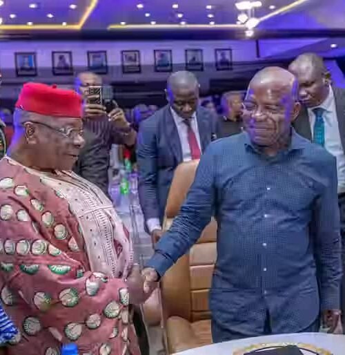 “It’s More Rewarding To Celebrate People While They Are Alive” – Gov. Otti, As ABIA State Government Celebrates The 75th Birthday Of Chief Zebrudaya Okoro Igwe Nwogbo Alias 4.30