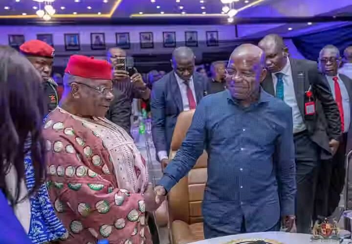 “It’s More Rewarding To Celebrate People While They Are Alive” – Gov. Otti, As ABIA State Government Celebrates The 75th Birthday Of Chief Zebrudaya Okoro Igwe Nwogbo Alias 4.30
