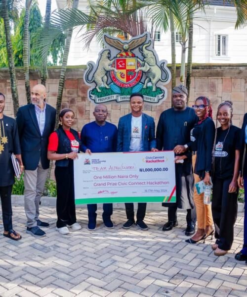 Gov. Otti Encourages Innovation, Urges Champions Of The State Hackathon To Work With The Government Team