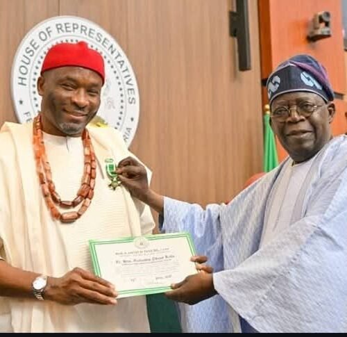 Signing Of Kalu’s Bills Establishing 3 Tertiary Institutions In ABIA, Imo Into Law By Mr President: Ikenna Ukwa Fetes Deputy Speaker Benjamin Kalu