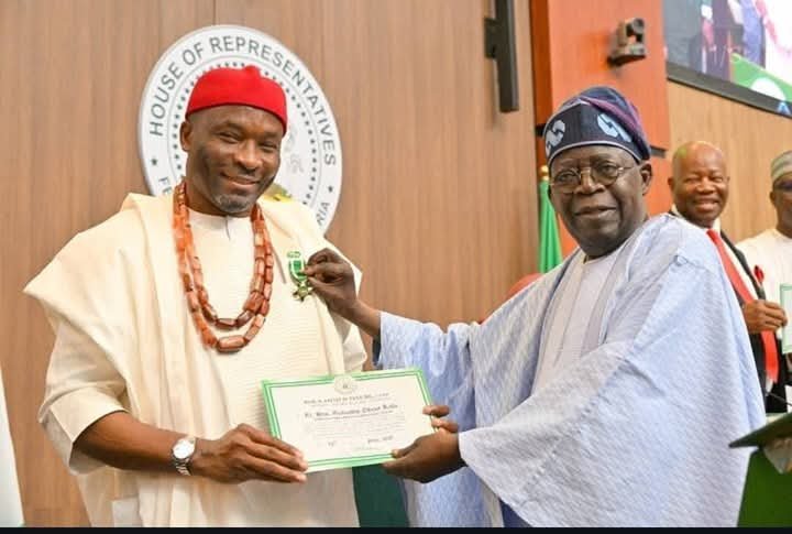 Signing Of Kalu's Bills Establishing 3 Tertiary Institutions In ABIA, Imo Into Law By Mr President: Ikenna Ukwa Fetes Deputy Speaker Benjamin Kalu 2 IMG 20250618 WA0005