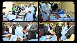 Benue Killings: Tinubu Visits Injured Victims At Teaching Hospital