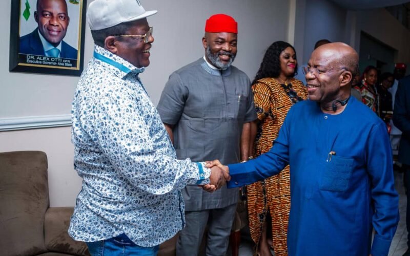 Engr. Dave Umahi Commends Gov. Otti For Reconstructing Federal Roads In Abia