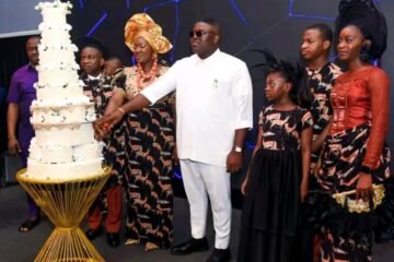 Governor Otti Celebrates Rev. Okezie At 50