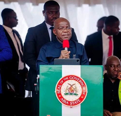 Gov. Otti Flags Off Rehabilitation Of ABA Regional Water Scheme