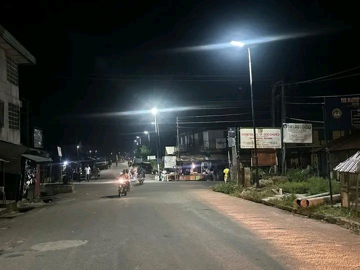 Just In: Ikenna Ukwa Inspects The Ongoing Installation Of Solar Powered Street Lights In Elu & Amaekpu Ohafia 9 1752990106069