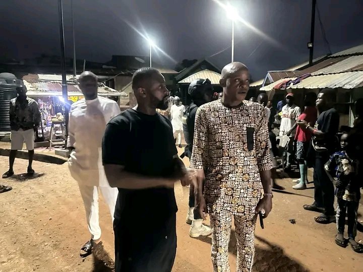 Just In: Ikenna Ukwa Inspects The Ongoing Installation Of Solar Powered Street Lights In Elu & Amaekpu Ohafia 7 1752990134065