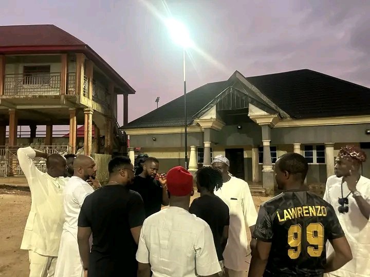 Just In: Ikenna Ukwa Inspects The Ongoing Installation Of Solar Powered Street Lights In Elu & Amaekpu Ohafia 5 1752990172926
