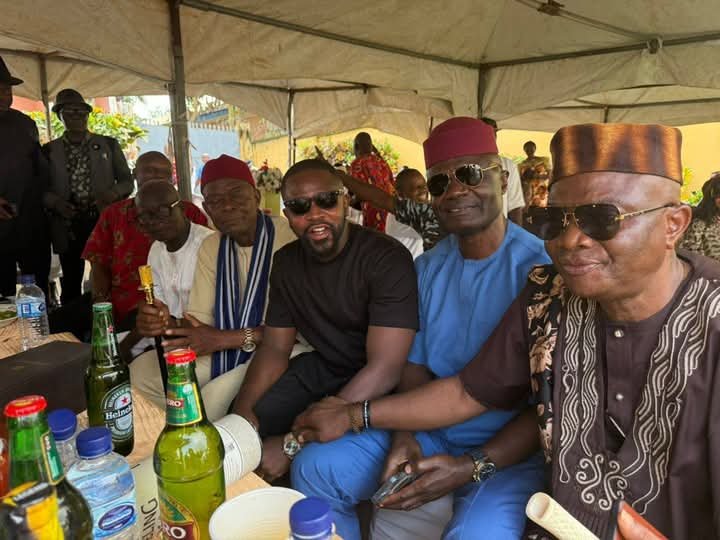 Ikenna Ukwa Rejoices With Uche Ogboso & Wife On Their Wedding/Trading Marriage Ceremony 8 FB IMG 1753023344370