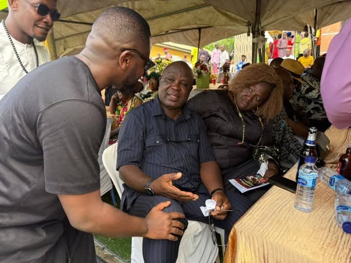 Ikenna Ukwa Rejoices With Uche Ogboso & Wife On Their Wedding/Trading Marriage Ceremony 4 FB IMG 1753023418908
