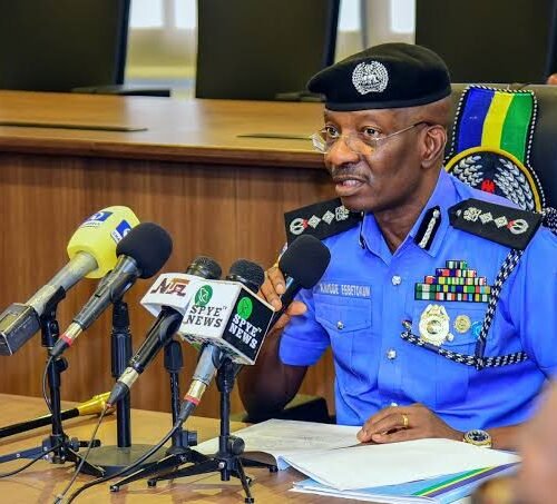IGP Meets With Protesting Retired Police Officers Over Poor Welfare