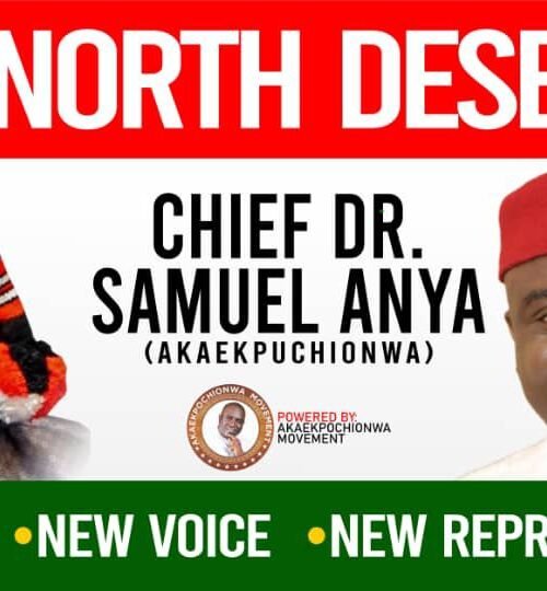 Abia North 2027: Chief Dr. Sam Anya(Akaekpuchionwa) Ideal Leader For Ndi ABIA North – By Comrade Ahamefula Kalu