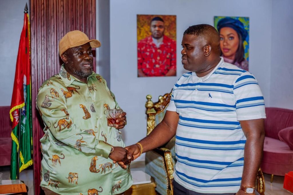 Akaekpuchionwa Pays Courtesy Visit To ABIA State Deputy Governor Engr. Ikechukwu Emetu FNSE 7 IMG 20250713 WA0043