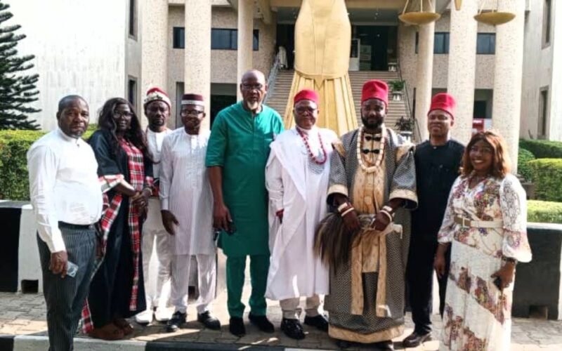 Solidarity Visit By A Seven-Man Delegation Of The UNIEC – A Renewed Appeal For Unconditional And Immediate Release And Rehabilitation Of Mazi Nnamdi Kanu And His Comrades