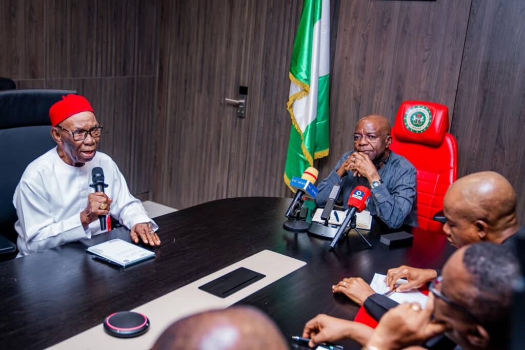 National Leadership Of NUP Meets Governor Otti, Apologizes On Behalf Of State NUP, As Governor Otti Reassures Commitment To Revisit Agreement With Pensioners 7 IMG 20250723 WA0008