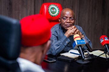 National Leadership Of NUP Meets Governor Otti, Apologizes On Behalf Of State NUP, As Governor Otti Reassures Commitment To Revisit Agreement With Pensioners