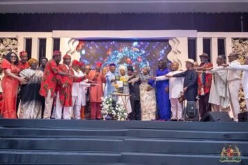 We Are Equipping ABIA Youths For Future Leadership, Says Gov. Otti As He Celebrates Ohuabunwa At 75