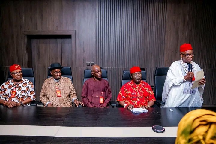 Institute Good Leadership In Our Communities, Gov. Otti Charges Dev. Union Leaders 6 1755747733121