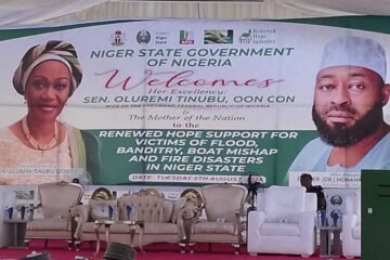 Nigerian’s First Lady, Remi Tinubu Donates N1 Billion To Niger Flood Victims