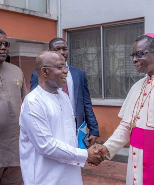 Those Campaigning To TakeOver From Otti In 2027 Are Wasting Their Time – Catholic Bishop Of Umuahia, Ukpong, Says Impossible Things Before Have Become Possible Under Gov. Otti