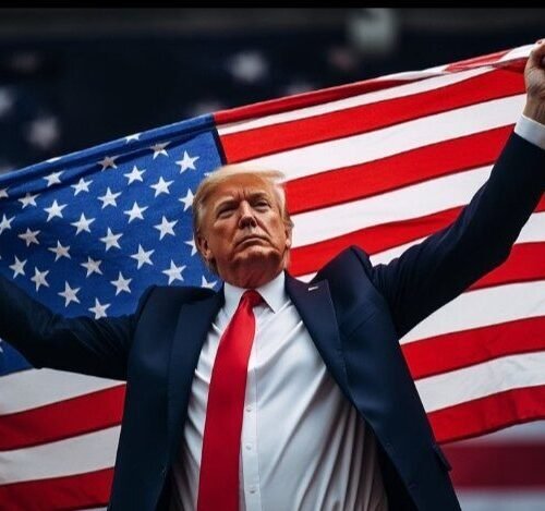 Man Arrested For Burning US Flag To Protest Trump’s Order