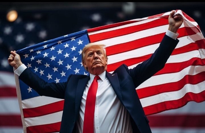 Man Arrested For Burning US Flag To Protest Trump’s Order