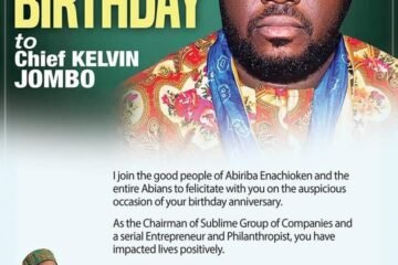 Ikenna Ukwa Felicitates With Chief Kelvin Jombo, Igurube Abiriba Enachioken