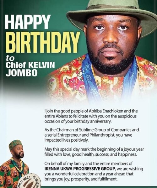 Ikenna Ukwa Felicitates With Chief Kelvin Jombo, Igurube Abiriba Enachioken