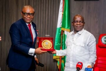 Gov. Otti Assures Of Working With Federal Government To Reduce The Proliferation Of Arms And Weapons