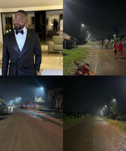 Breaking: Ikenna Ukwa Lightens Isu, Ihechiowa & Ututu Communities With Solar Powered Street Lights