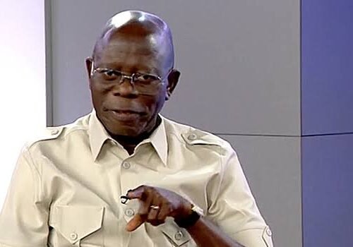 2027: Only Jonathan’s Enemies Will Urge Him To Contest – Oshiomhole