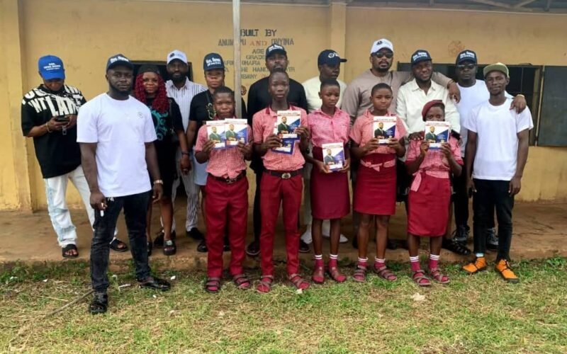 Ikenna Ukwa Donates Customized Exercise Books & Other Academic Materials To Secondary Schools In Eziafor And Ndi Ibe Ohafia