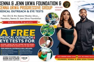 Ikenna & Jenn Ukwa Foundation Sponsors Free Medical Outreach In Ohafia