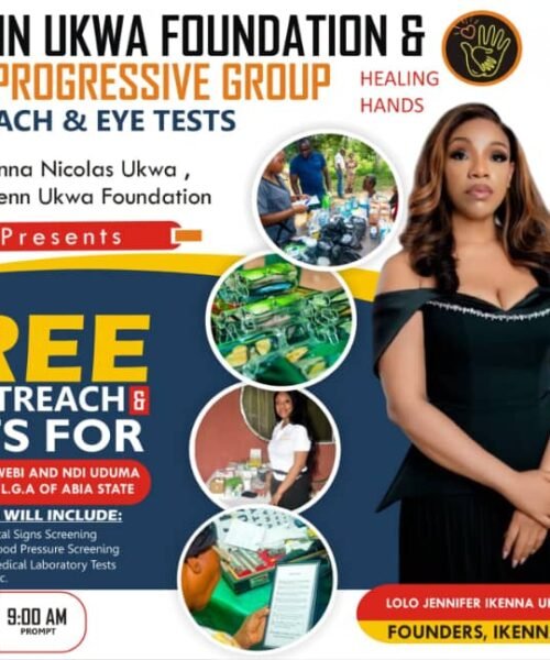 Ikenna & Jenn Ukwa Foundation Sponsors Free Medical Outreach In Ohafia