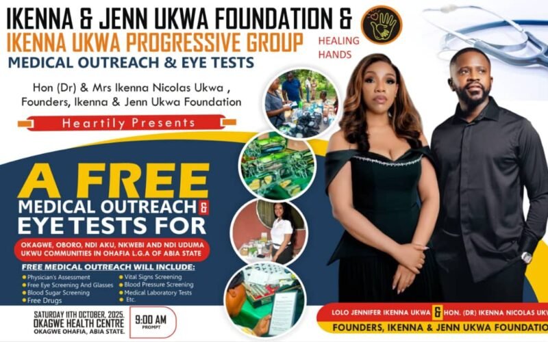 Ikenna & Jenn Ukwa Foundation Sponsors Free Medical Outreach In Ohafia