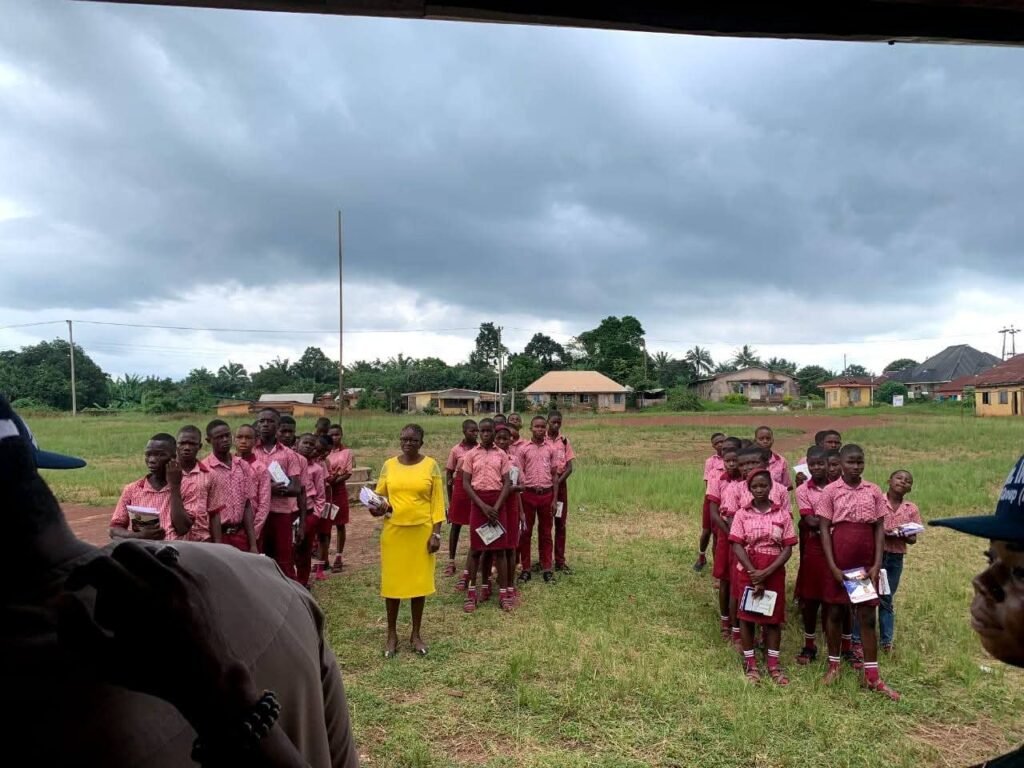 Ikenna Ukwa Donates Customized Exercise Books & Other Academic Materials To Secondary Schools In Eziafor And Ndi Ibe Ohafia 4 IMG 20251008 WA0033