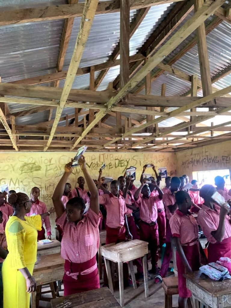 Ikenna Ukwa Donates Customized Exercise Books & Other Academic Materials To Secondary Schools In Eziafor And Ndi Ibe Ohafia 3 IMG 20251008 WA0041