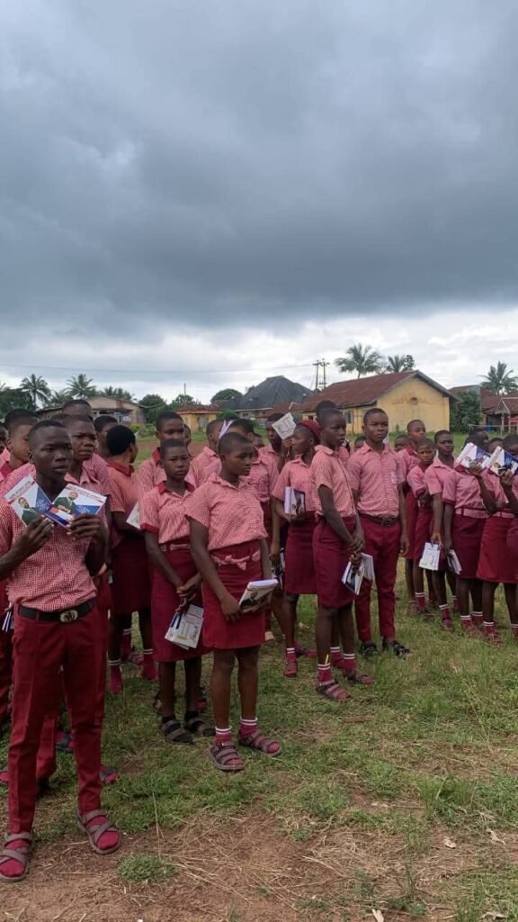 Ikenna Ukwa Donates Customized Exercise Books & Other Academic Materials To Secondary Schools In Eziafor And Ndi Ibe Ohafia 7 IMG 20251008 WA0046