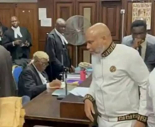 “I Am Defending Myself Because My Lawyers Are Too Afraid To Mention Names; When I’m Done With Nigeria, Then I Can Die In Peace” – Nnamdi Kanu Declares