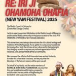 Ikenna Ukwa Felicitates Ohafians On The 2025 Iri Ji Ohamoha Ohafia (New Yam Festival)