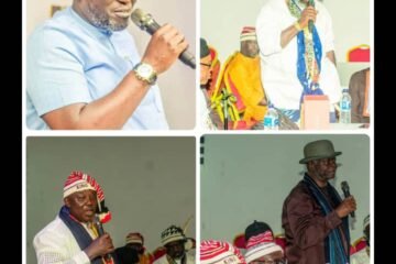 Abia North APC Progressive Forum Paid A Courtesy Visit To Chief Dr. Sam Anya(Akaekpuchionwa) As Strong Contender