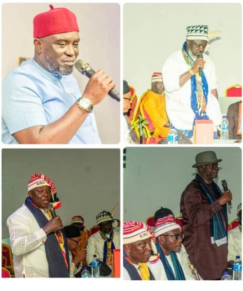 Abia North APC Progressive Forum Paid A Courtesy Visit To Chief Dr. Sam Anya(Akaekpuchionwa) As Strong Contender